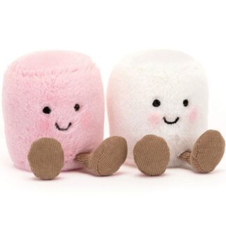 Jellycat Amuseable Pink and White Marshmallows
