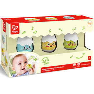 Hape Happy Hatchlings Wobble Rattles