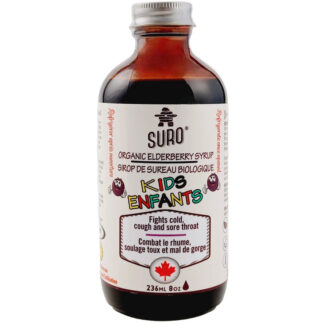 Suro Organic Elderberry Syrup, For Kids